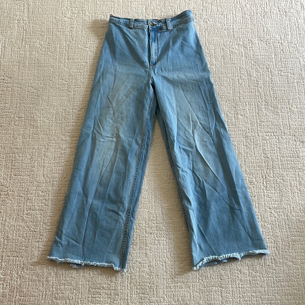 Billabong Free Fall Indigo Wide-Leg Jeans